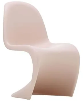 Vitra Panton Junior Kinderstuhl Matt Rosa