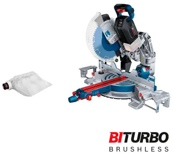 Bosch Akku-Kapp- und Gehrungssäge GCM 18V-305 GDC SOLO - BiTurbo