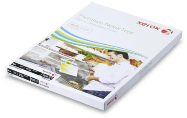 Xerox Premium Nevertear Kopierpapier A4 145 mic 100 Blatt Weiß
