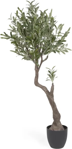 Olivo, Künstliche Pflanze, schwarz, H140x55x50 cm