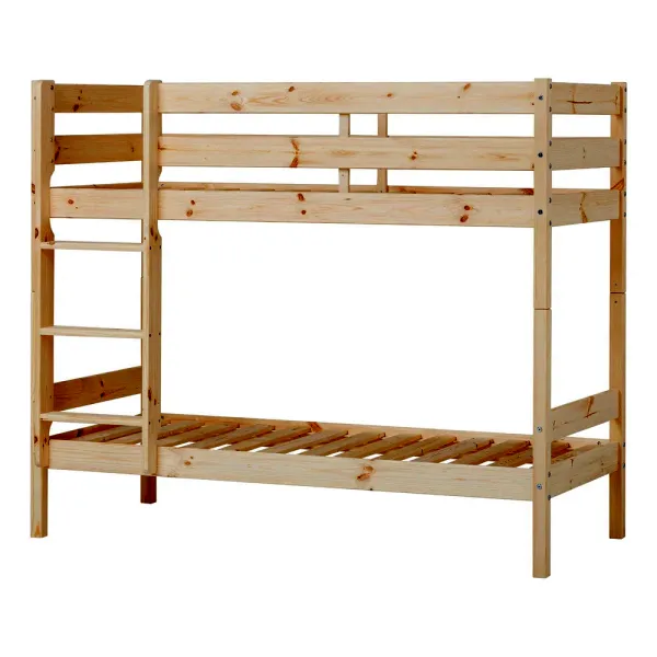 Etagenbett inkl. Lattenrost, Eco Comfort 70x160 cm - Natur