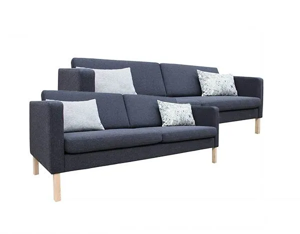 Stouby Bace Sofagarnitur 2+3 Pers. mit MainLine Flax-Stoff