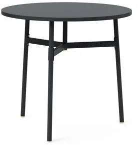 Normann Copenhagen Union Tisch Schwarz Ø80 X H74.5 cm