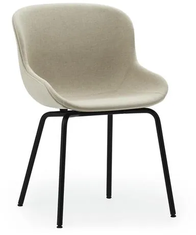 Normann Copenhagen Hyg Esszimmerstuhl Gepolstert Schwarz Stahl/Main Line Flax MLF20