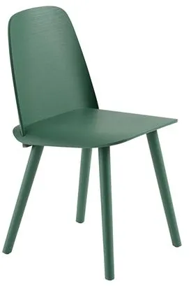 Muuto Nerd Esszimmerstuhl Grün