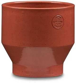 Fritz Hansen Skagerak Edge Blumentopf Ø18 Terrakotta